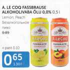 A.LE COQ FASSBRAUSE ALKOHOLIVABA ÕLU 0,0%, 0,5 L