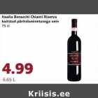 Allahindlus - Itaalia Bonacchi Chianti Riserva
kaitstud päritolunimetusega vein
75 cl