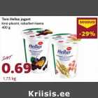 Tere Hellus jogurt
kirsi-ploomi, rabarberi-kaera
400 g