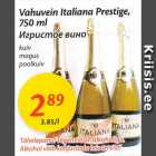 Allahindlus - Vahuvein Italiana Prestige 750 ml