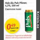 Allahindlus - Hele õlu Puls Pilsner