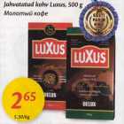 Allahindlus - Jahvatatud kohv Luxus, 500 g