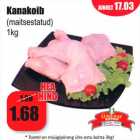 Kanakoib
(maitsestatud)
1kg