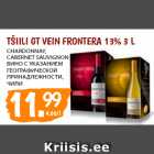 Allahindlus - TŠIILI GT VEIN FRONTERA 13% 3 L