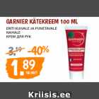 Allahindlus - GARNIER KÄTEKREEM 100 ML