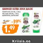 Allahindlus - GARNIER ULTRA DOUX AALOE