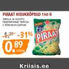 Allahindlus - PIRAAT NISUKRÕPSUD 150 G