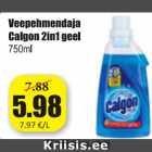 Allahindlus - Veepehmendaja Calgon 2in1 geel, 750 ml