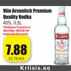 Allahindlus - Viin Arsenitch Premium Quality Vodka