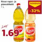 Risso rapsi- ja
päevalilleõli
1 L