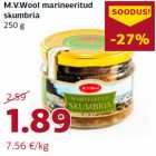 Allahindlus - M.V.Wool marineeritud
skumbria
250 g