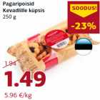 Pagaripoisid
Kevadlille küpsis
250 g