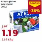 Allahindlus - Athena pehme
valge juust
200 g