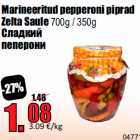 Marineeritud pepperoni piprad
Zelta Saule 
