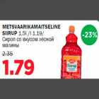 METSVAARIKAMAITSELINE SIIRUP 1,5l