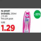 Allahindlus - FA SPORT DUŠIGEEL 250ml