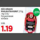 Allahindlus - NÕO KRAKOV POOLSUITSUVORST 270g