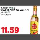 KUUBA RUMM HAVANA CLUB 3YO 40% 0,7L