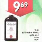 Allahindlus - Viski Ballantines Finest, 40%,50 cl