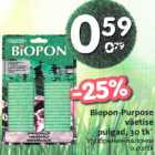 Allahindlus - Biopon-Purpose väetise pulgad, 30tk