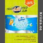 Allahindlus - Lotus tualettpaber Comfort+,
3-kihiline, 6 rulli