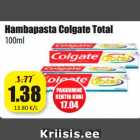 Allahindlus - Hambapasta Colgate Total
100ml