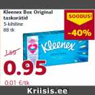 Allahindlus - Kleenex Box Original
taskurätid