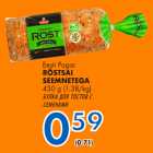 Allahindlus - Esti Pagar RÖSTSAI SEEMNETEGA 430 G