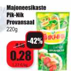 Allahindlus - Majoneesikaste Pik-Nik Provansaal 220 g