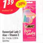 Raseerijad Lady 2 Aloe + Vitamin E