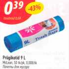 Prügikotid 9 l