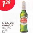 Õlu Stella Artois
Premium 5,1%