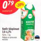 Keefir täispiimast
3,8-4,2%