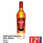 Allahindlus - Viski Grant´s Reserve