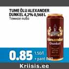 TUME ÕLU ALEXANDER DUNKEL