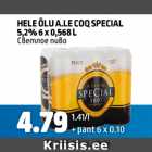 HELE ÕLU A.LE COQ SPECIAL