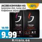 Allahindlus - JACOBS KOHVIUBA 1 KG