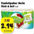 Allahindlus - Tualettpaber Serla Thick & Soft 8 rull