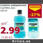 Allahindlus - Listerine suuloputusvesi