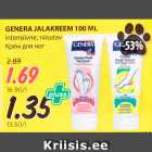 Allahindlus - GENERA JALAKREEM 100 ML 