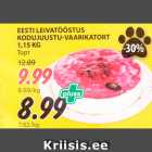 Allahindlus - EESTI LEIVATÖÖSTUS
KODUJUUSTU-VAARIKATORT
1,15 KG 