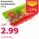 Rannamõisa
kanafileepalad
550 g