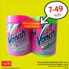 Allahindlus - Vanish plekieemaldaja Oxy Action 500 g
+ Vanish Oxy Action Extra Hygiene, 470 g