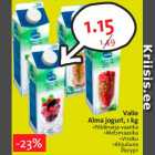 Allahindlus - Valio
Alma jogurt, 1 kg