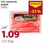 Allahindlus - Viči Lumekrabi
pulgad
150 g