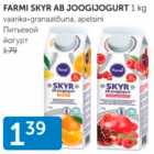 Allahindlus - FARMI SKYR AB JOOGIJOGURT 1 kg