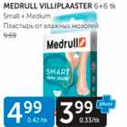 MEDRULL VILLIPLAASTER 6 + 6 tk