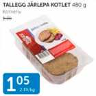 TALLEGG JÄRLEPA KOTLET 480 G