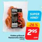 Kuldne grillvorst
Rannarootsi, 800 g