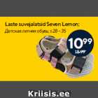 Laste suvejalatsid Seven Lemon